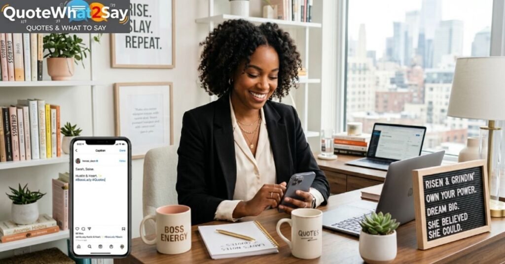 Short Boss Lady Quotes for Instagram Captions