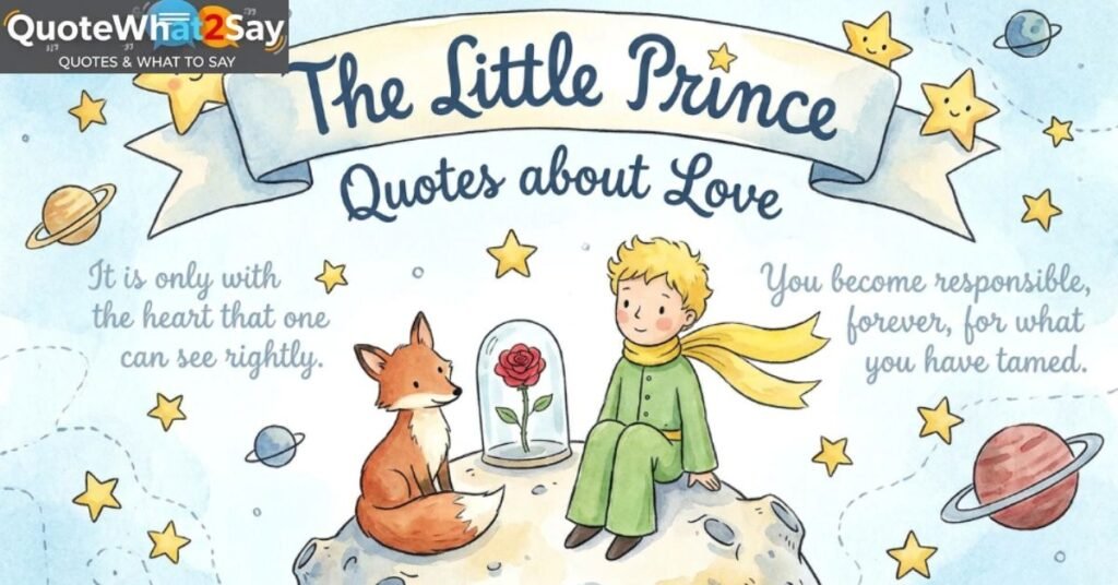 The Little Prince Quotes about Love
