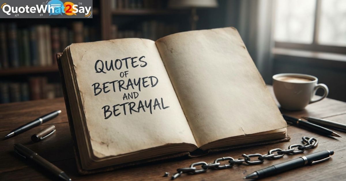 150 Betrayal Quotes for People Betrayed by Friends, Family