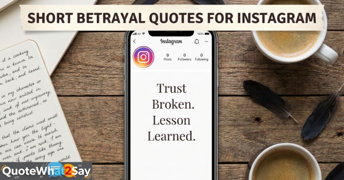 150 Betrayal Quotes for People Betrayed by Friends, Family