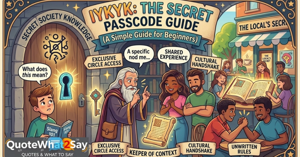 IYKYK Meaning: Simple Guide for Beginners