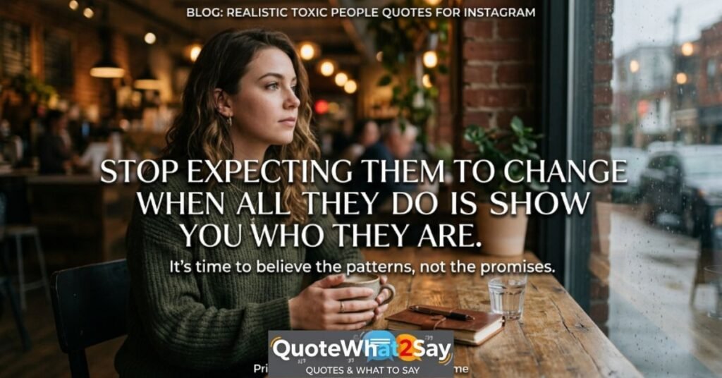Realistic Toxic People Quotes for Instagram and Social Media