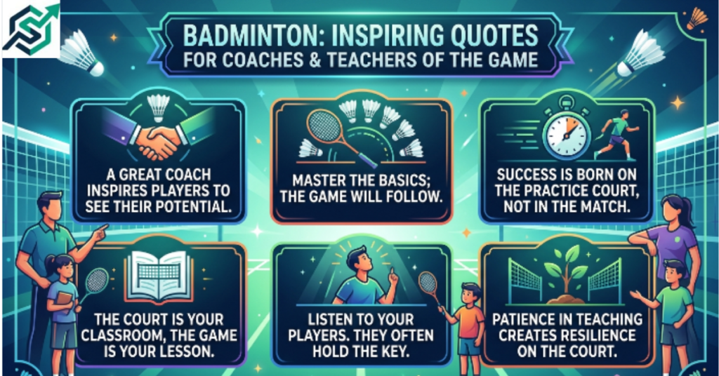 Badminton Quotes for Coaches and Teachers of the Game