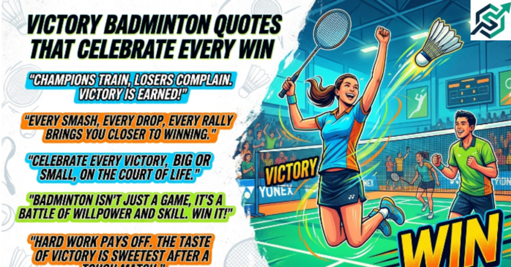 Victory Badminton Quotes That Celebrate Every Win