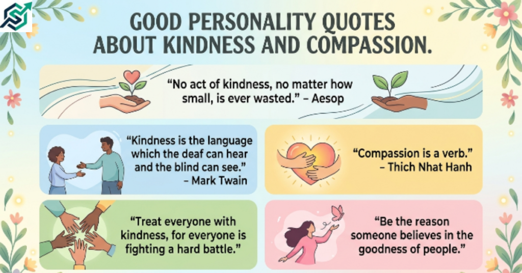 Good Personality Quotes About Kindness and Compassion