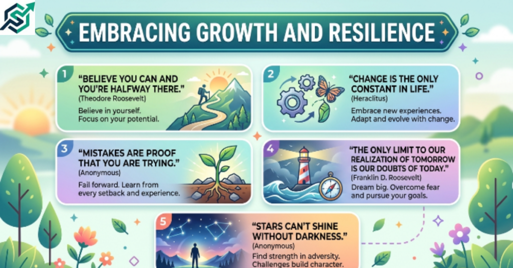 Encouraging Personality Quotes About Growth and Resilience