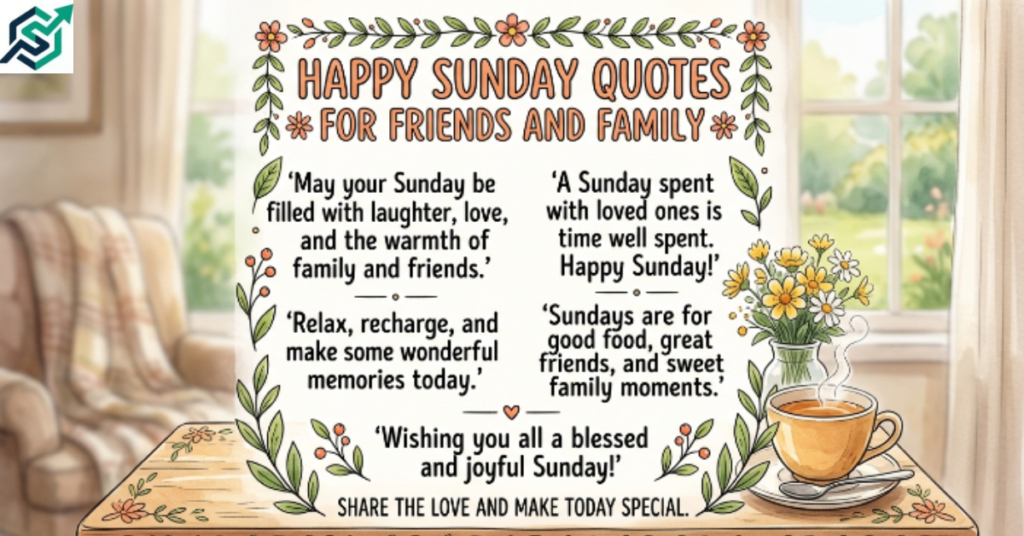Happy Sunday Quotes for Friends and Family