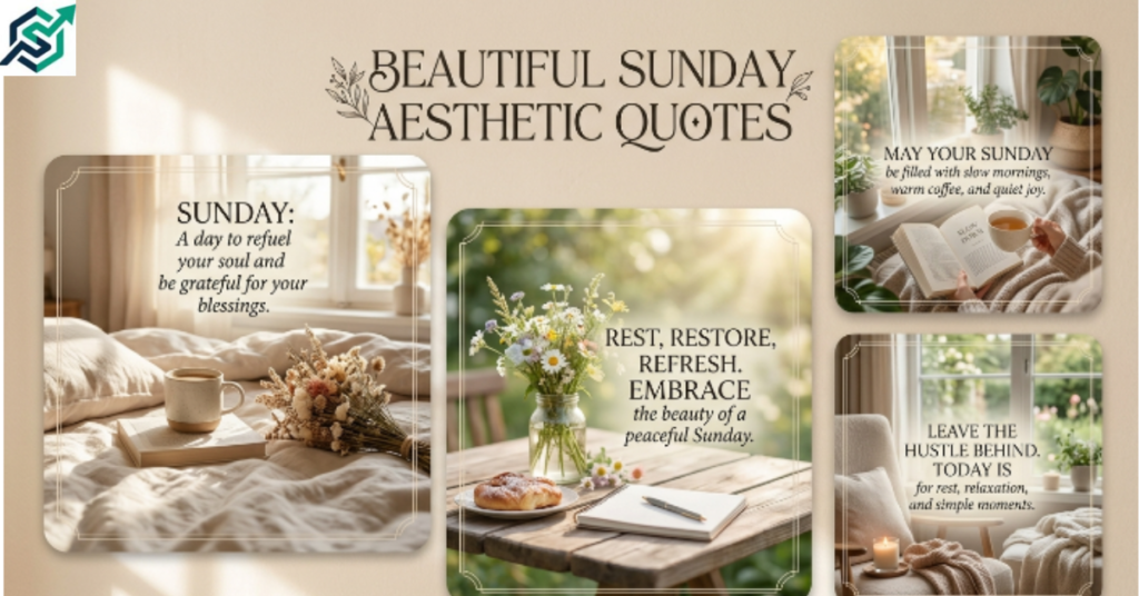 Beautiful Sunday Aesthetic Quotes