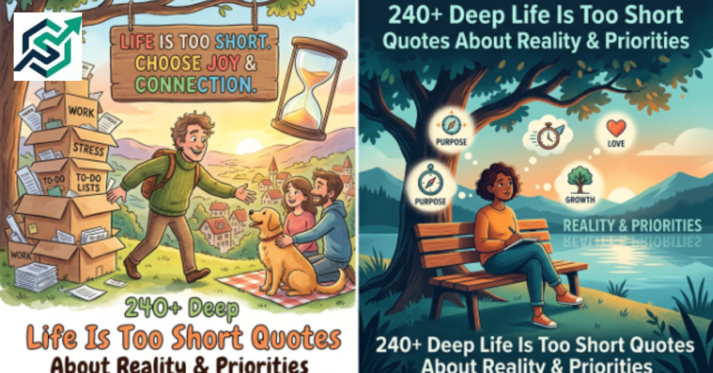 240+ Deep Life Is Too Short Quotes About Reality & Priorities