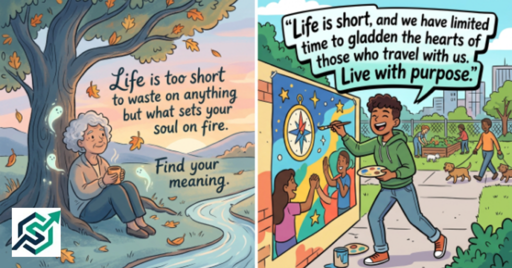 Spiritual "Life Is Too Short" Quotes About Meaning and Purpose
