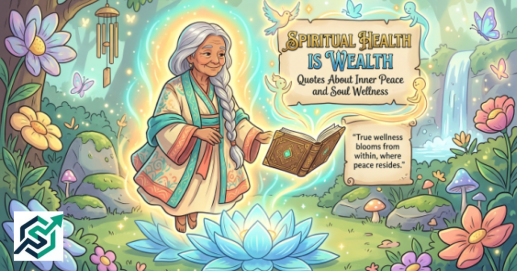Spiritual Health Is Wealth Quotes About Inner Peace and Soul Wellness