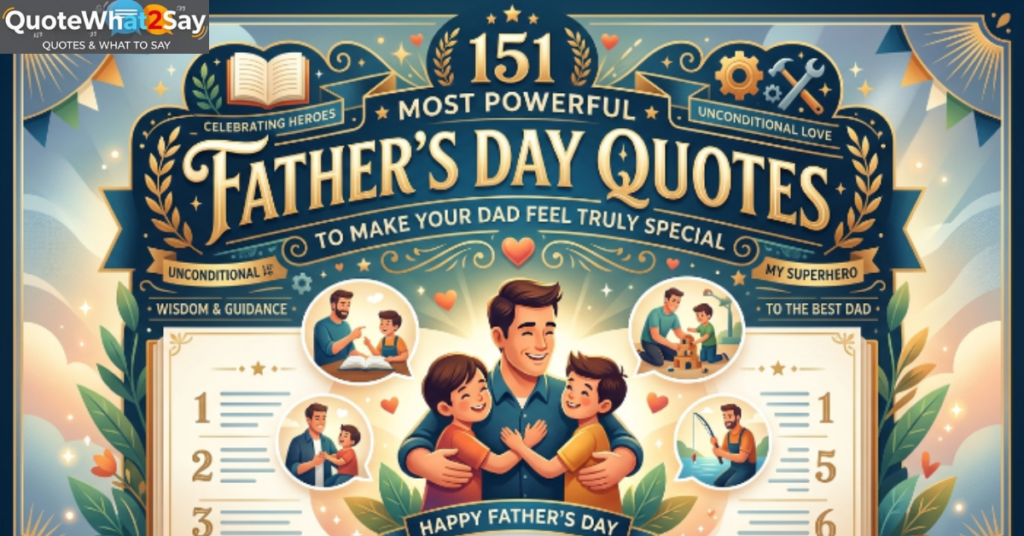 151 Most Powerful Father's Day Quotes to Make Your Dad Feel Truly Special