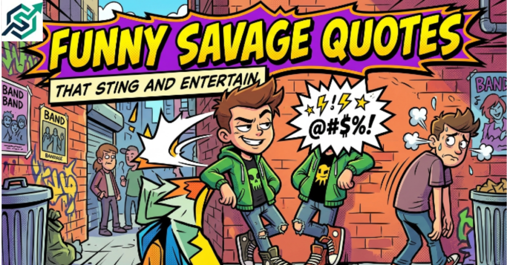 Funny Savage Quotes That Sting and Entertain