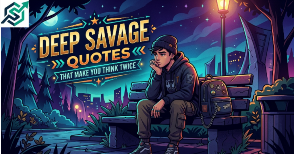 Deep Savage Quotes That Make You Think Twice