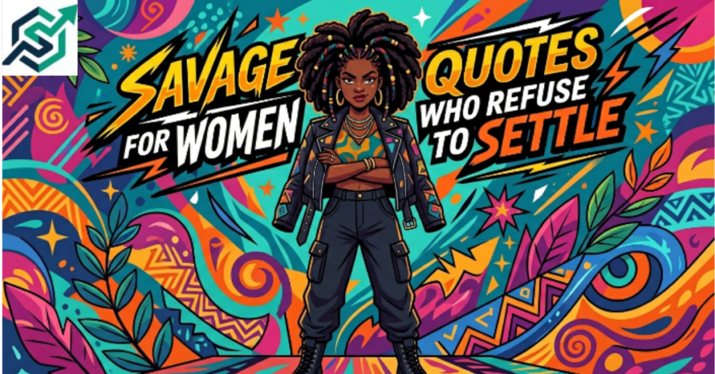 Savage Quotes for Women Who Refuse to Settle