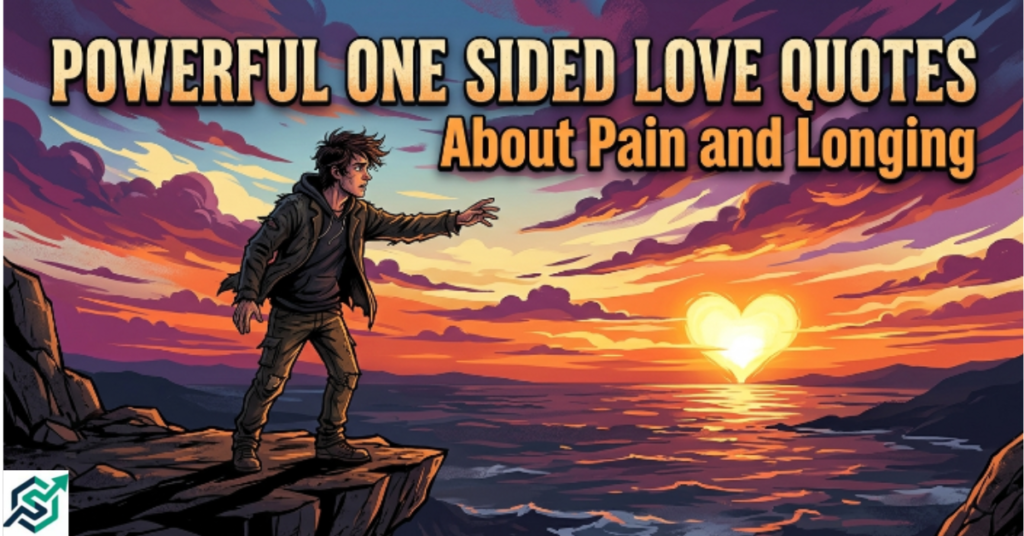 Powerful One Sided Love Quotes About Pain and Longing