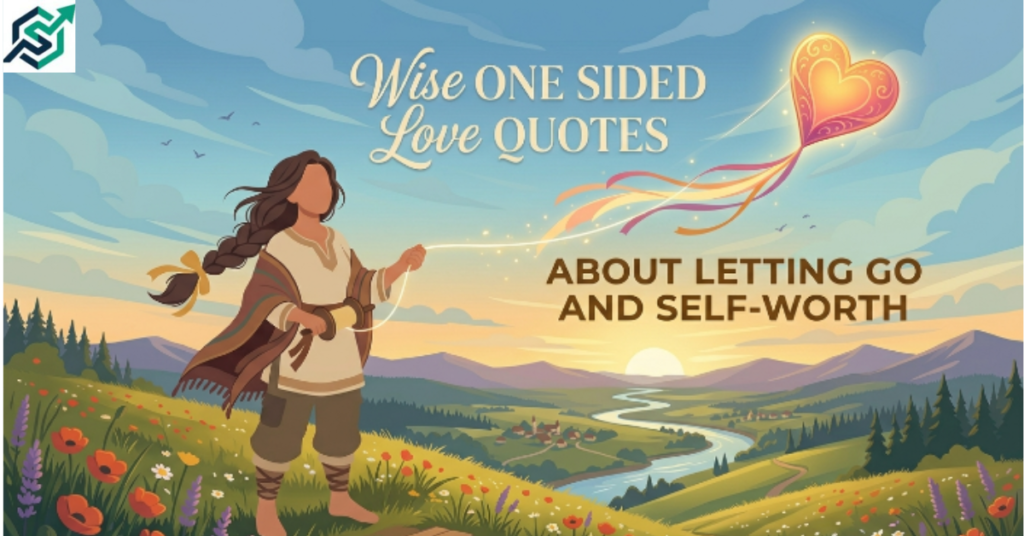 Wise One Sided Love Quotes About Letting Go and Self-Worth
