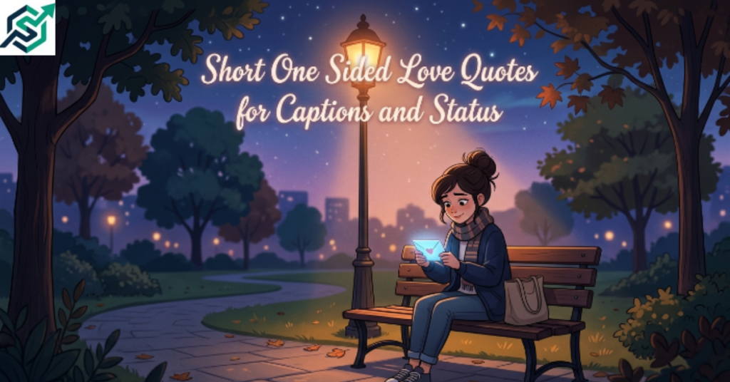 Short One Sided Love Quotes for Captions and Status