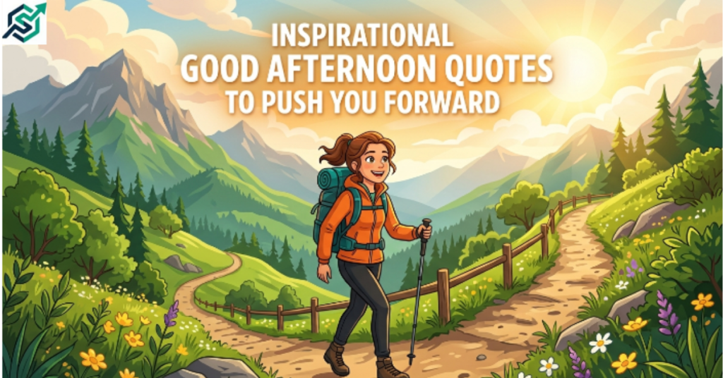 Inspirational Good Afternoon Quotes to Push You Forward