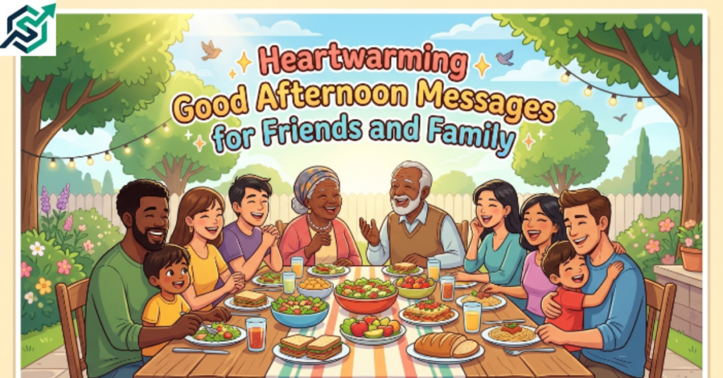Heartwarming Good Afternoon Messages for Friends and Family