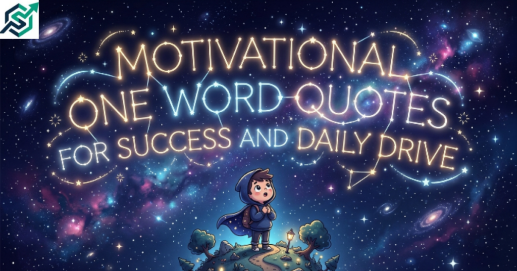 Motivational One Word Quotes for Success and Daily Drive