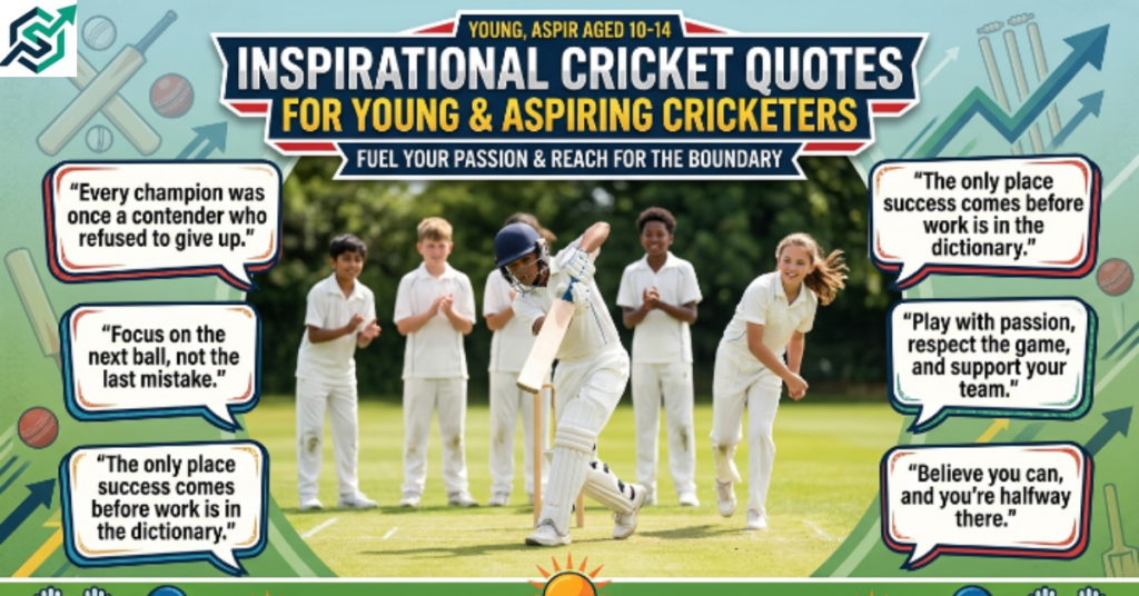 Cricket Quotes for Young and Aspiring Cricketers