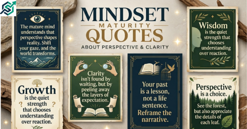 Mindset Maturity Quotes About Perspective and Clarity