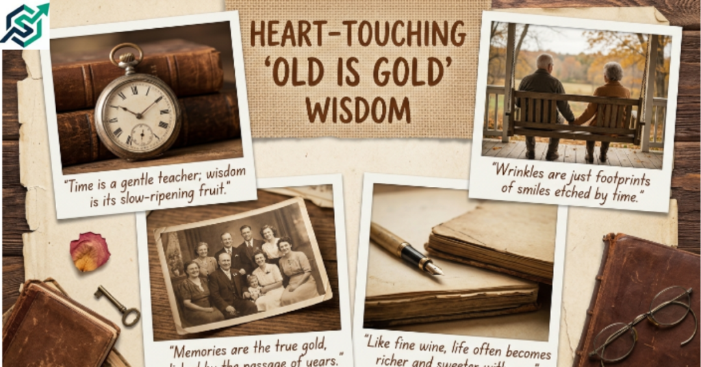 Heart-Touching Old Is Gold Quotes About Life and Time