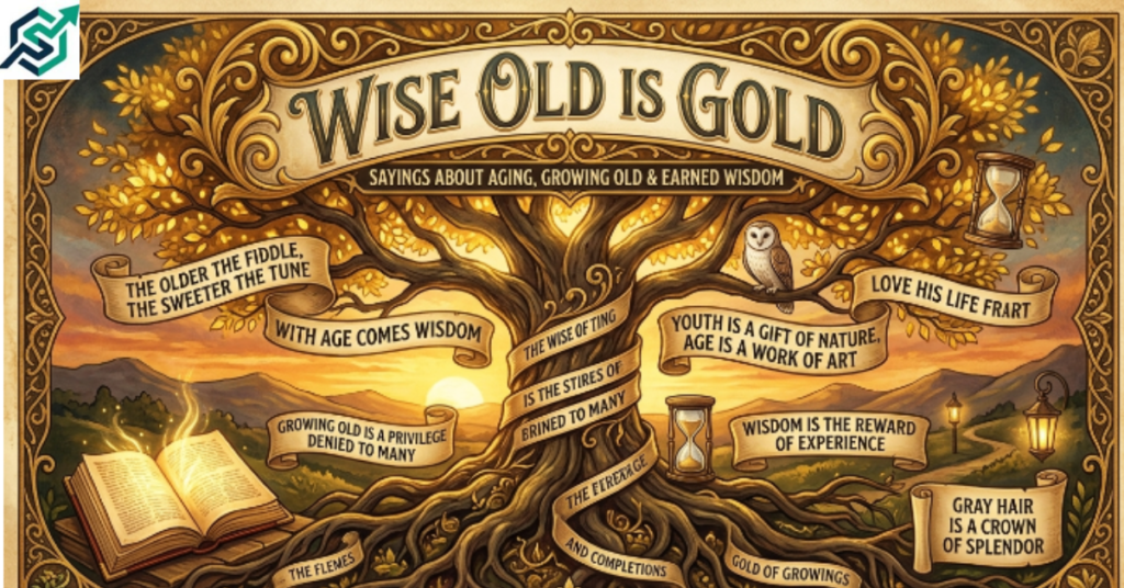 Wise Old Is Gold Sayings About Aging, Growing Old & Earned Wisdom