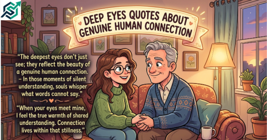 Deep Eyes Quotes About Genuine Human Connection