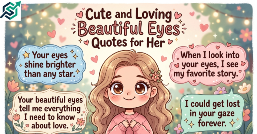 Cute and Loving Beautiful Eyes Quotes for Her