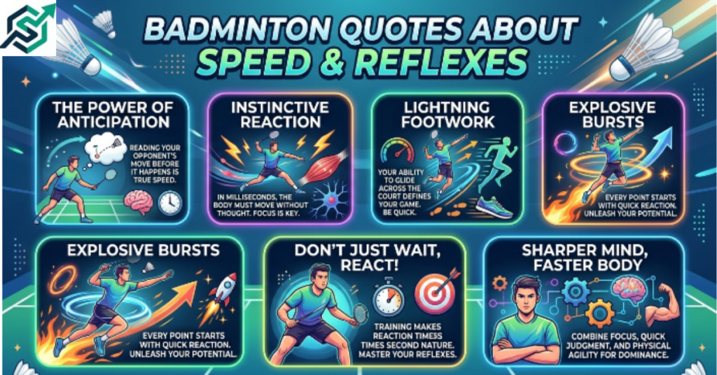 Badminton Quotes About Speed and Reflexes
