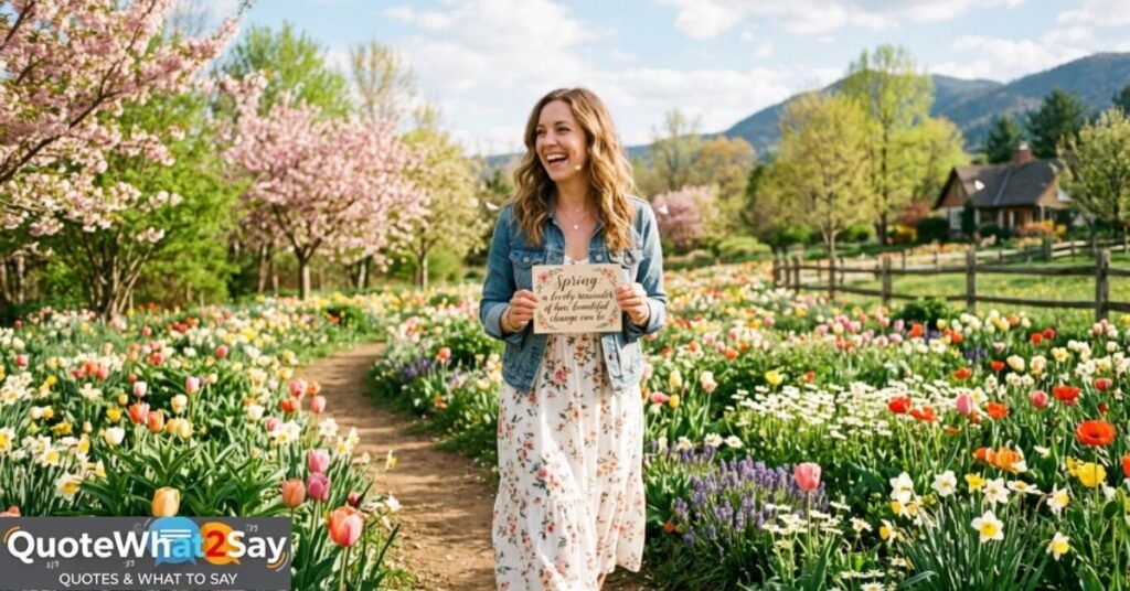 Spring Quotes That Capture Pure Seasonal Joy