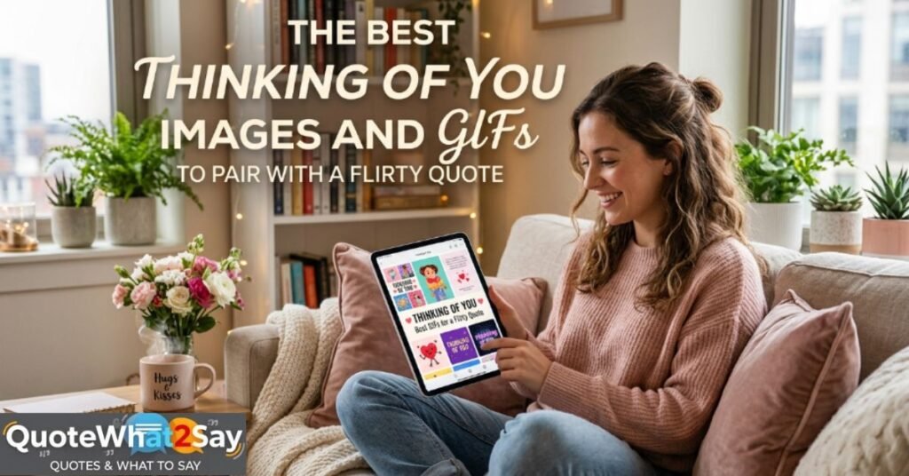 The Best Thinking of You Images and GIFs to Pair With a Flirty Quote