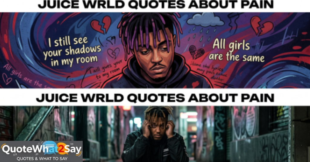 Juice WRLD Quotes About Pain