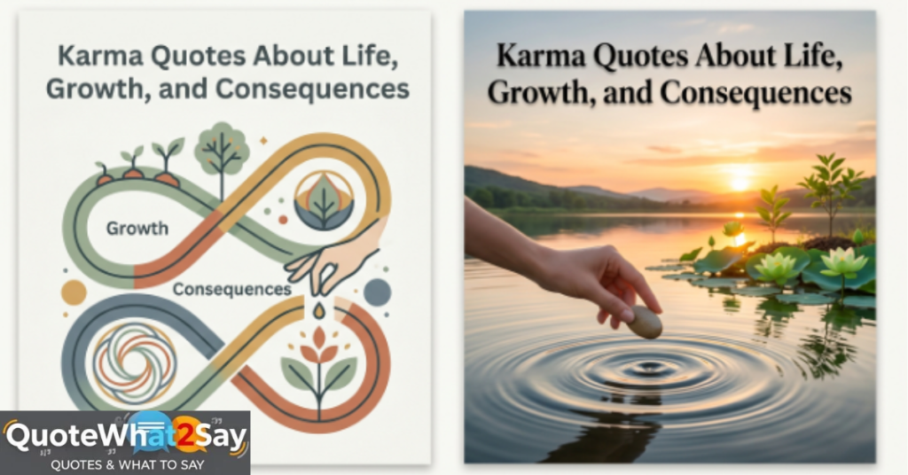 Karma Quotes About Life, Growth, and Consequencesss