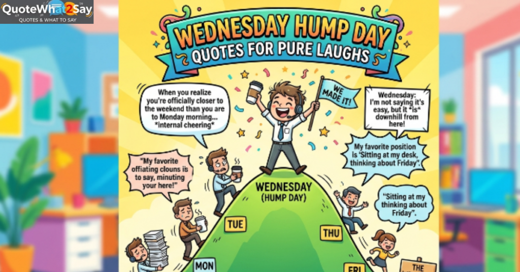 Wednesday Hump Day Quotes for Pure Laughs