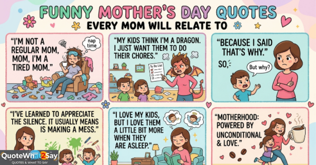 Funny Mother's Day Quotes Every Mom Will Relate To