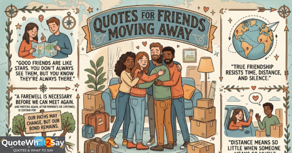 Quotes for Friends Who Are Moving Away