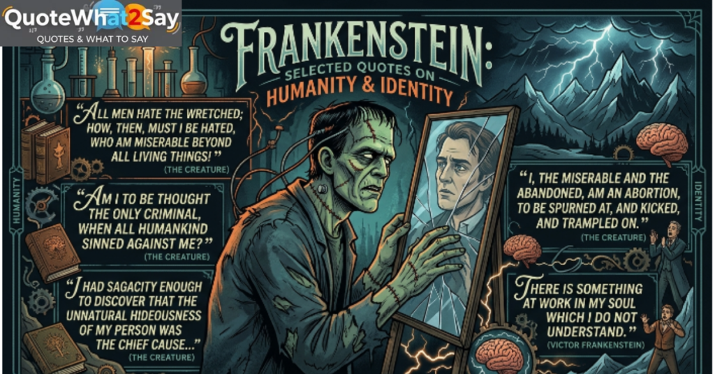 Frankenstein Quotes About Humanity and Identity
