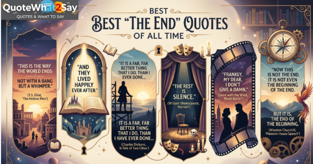 Best The End Quotes of All Time