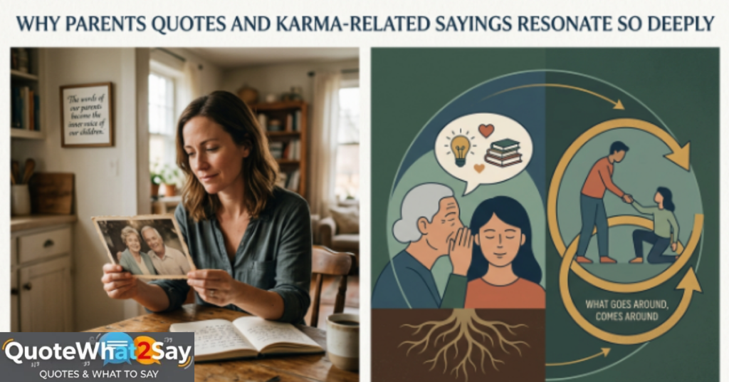 Why Parents Quotes and Karma-Related Sayings Resonate So Deeply