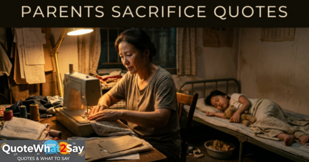 Parents Sacrifice Quotes