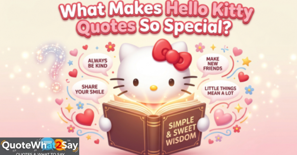 What Makes Hello Kitty Quotes So Special?