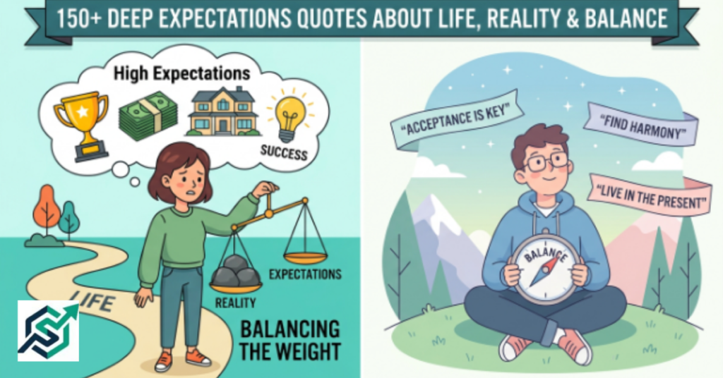 150+ Deep Expectations Quotes About Life, Reality & Balance