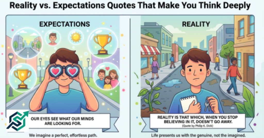 Reality vs. Expectations Quotes That Make You Think Deeply