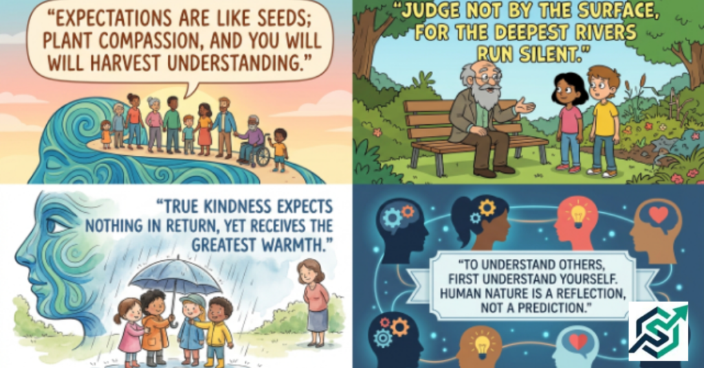 Wise Expectations Quotes About People and Human Nature