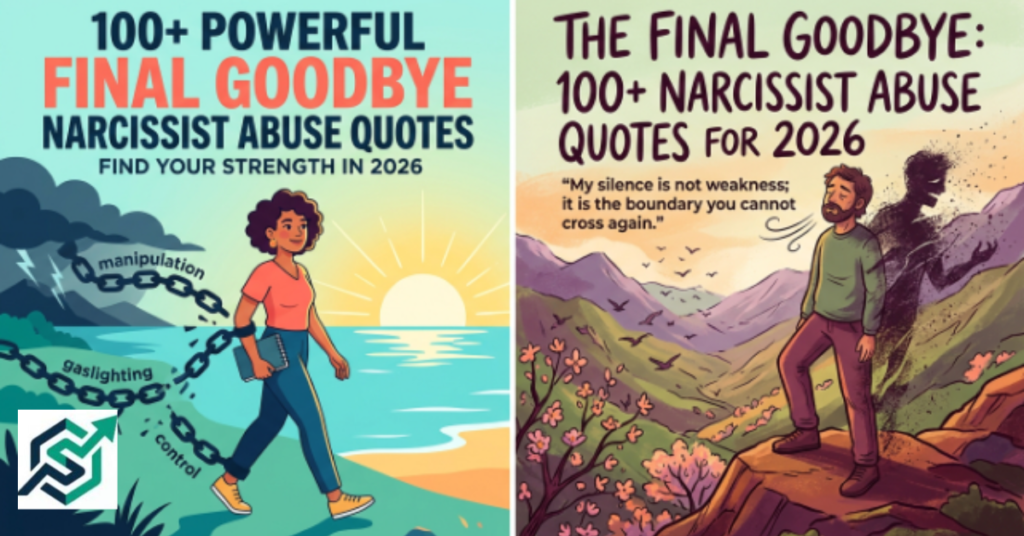 100+ Powerful Final Goodbye Narcissist Abuse Quotes (2026