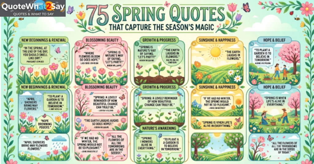 75 Spring Quotes That Capture the Season's Magic