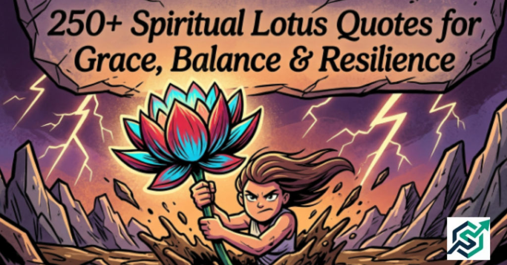 250+ Spiritual Lotus Quotes for Grace, Balance & Resilience